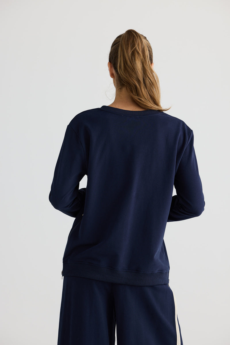 Goodwood Zip Sweat