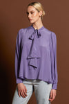 Everywhere Neck Tie Blouse