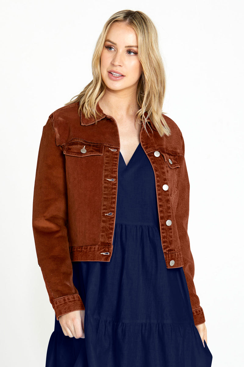 Lilah Cord Jacket