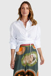 Wildflare Wrap Shirt