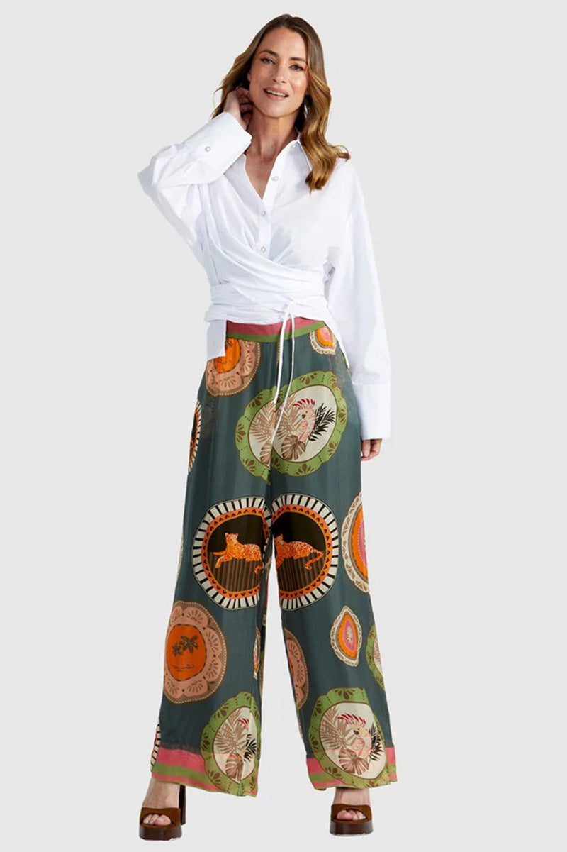Wildflare Wrap Shirt