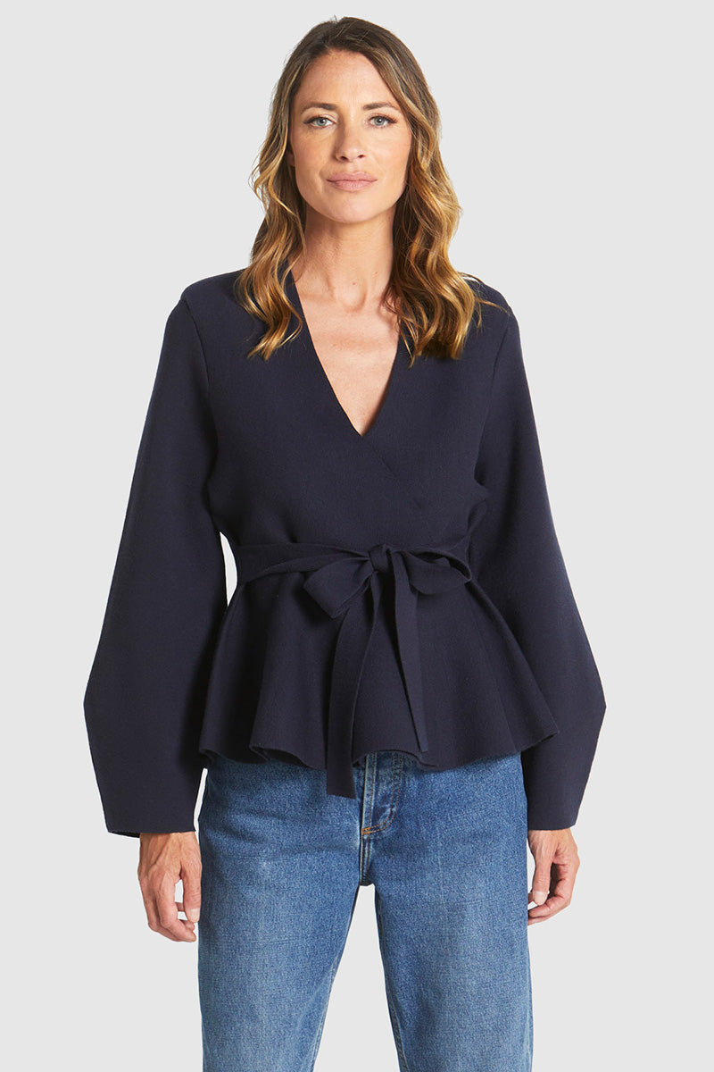 TINY DANCER WRAP CARDI
