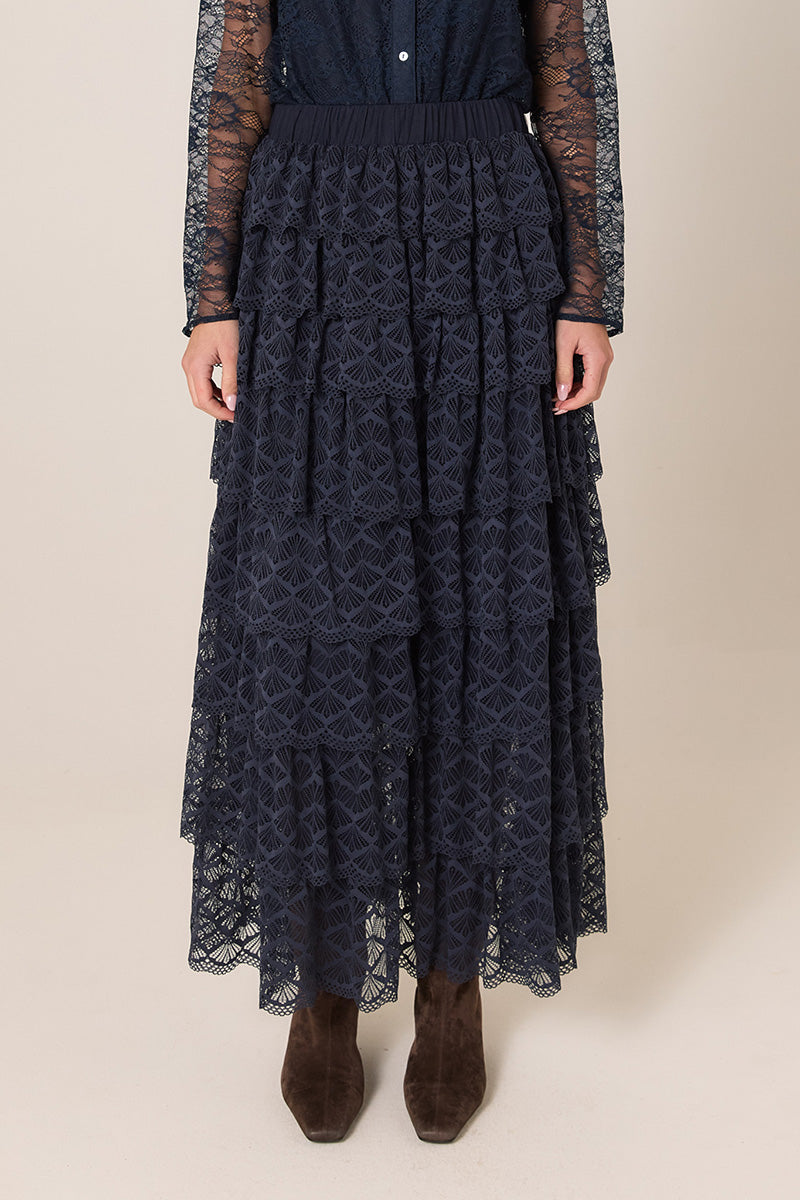DOMINO MAXI SKIRT