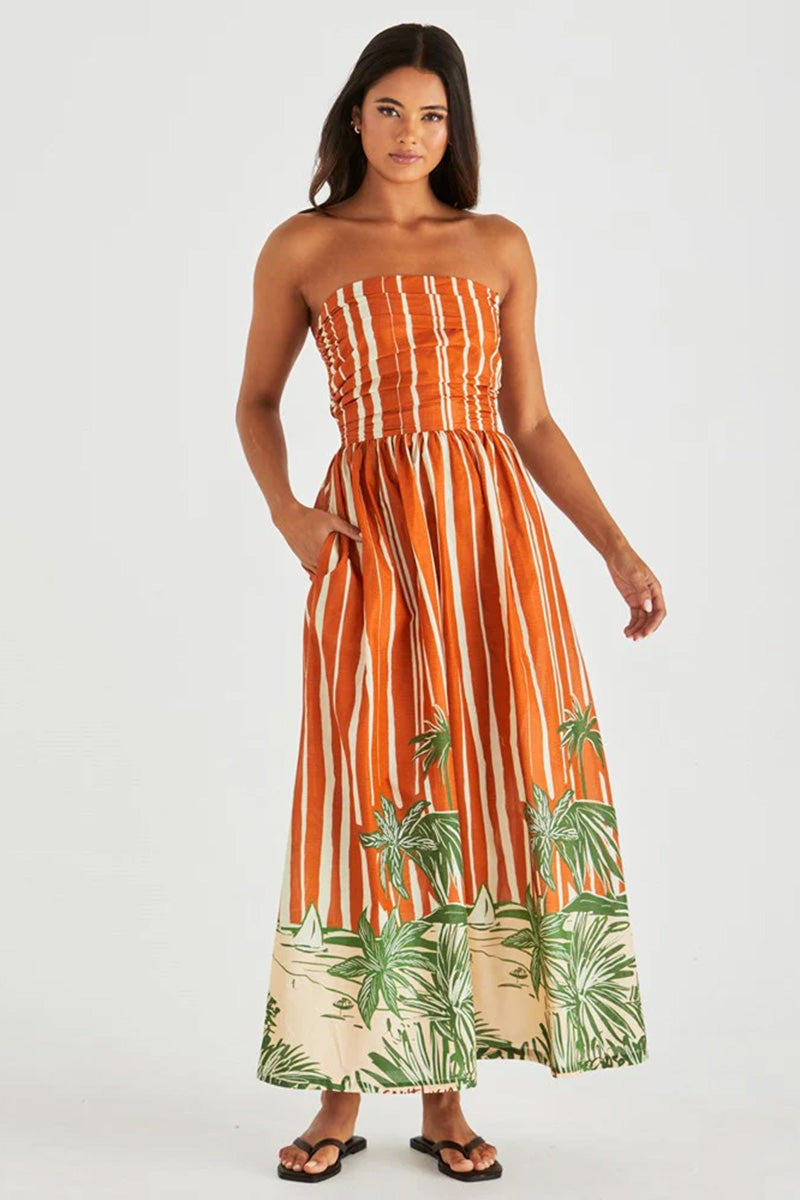 Mina Strapless Dress