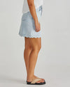 VALE SCALLOPED DENIM SKIRT