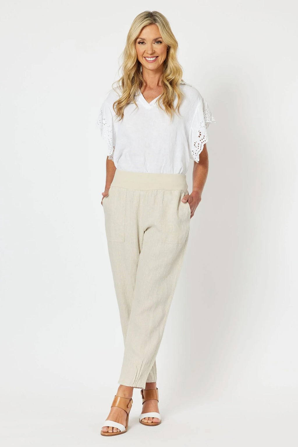 Sarah Linen Pant