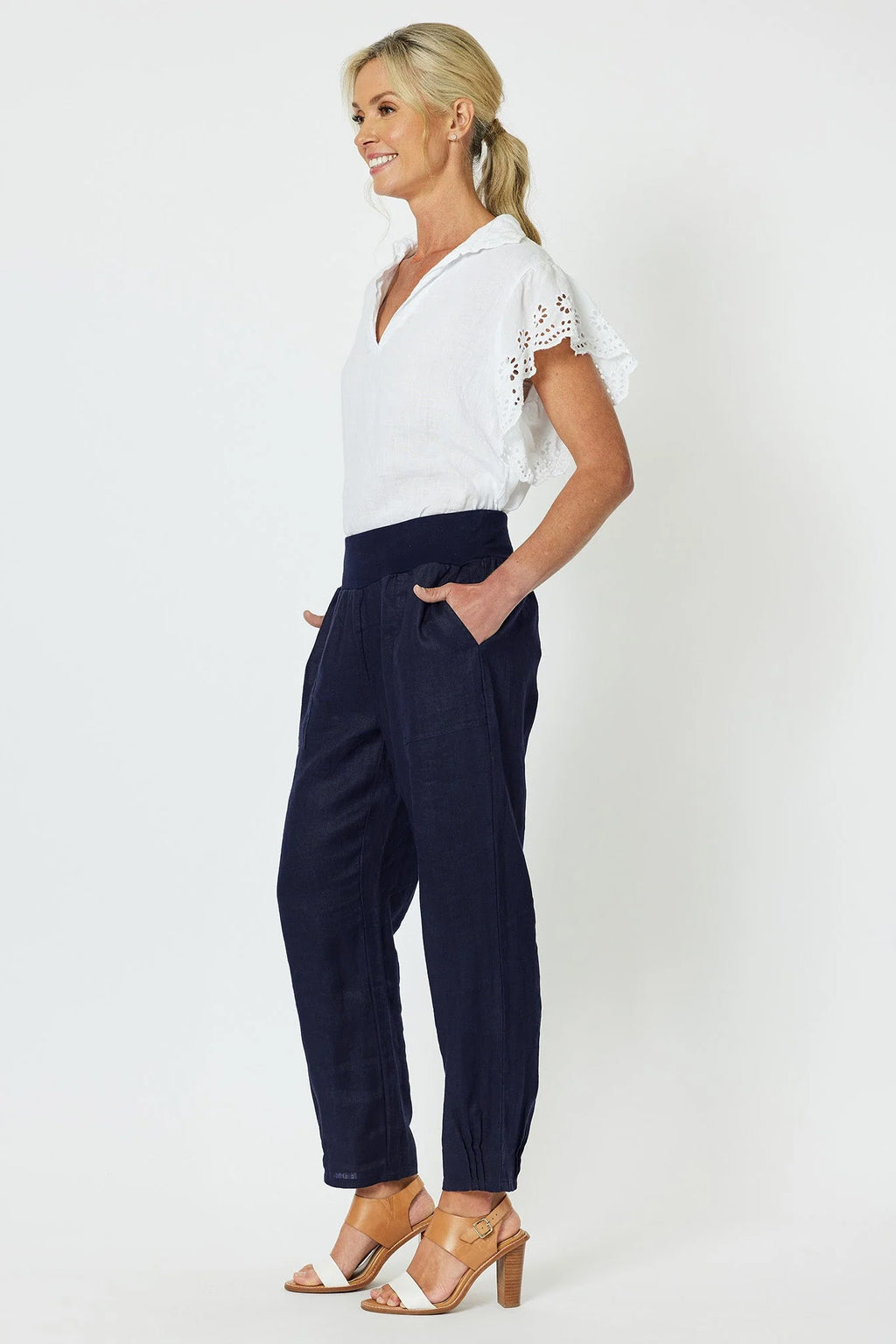 Sarah Linen Pant