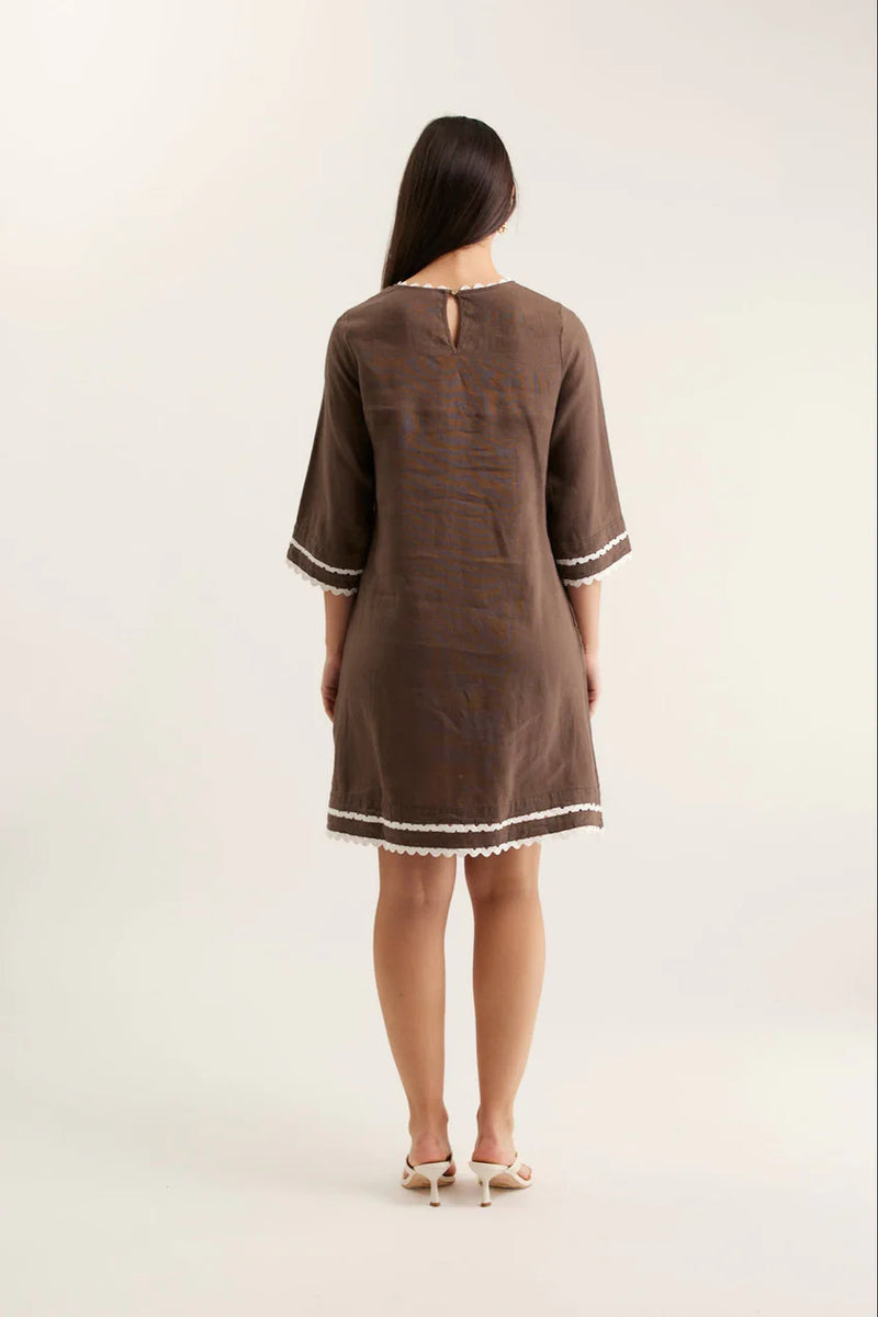 Claire Linen Dress