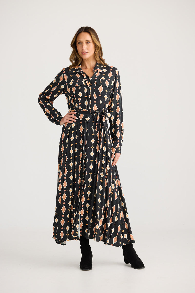 Rossellini Long Sleeve Dress