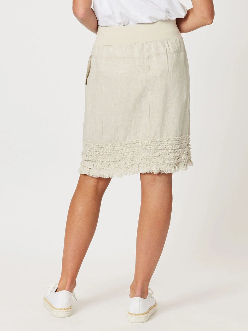 Ruffle Hem Skirt