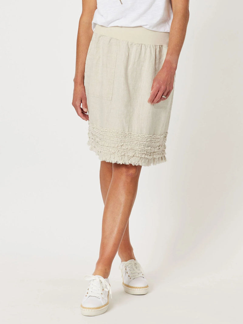 Ruffle Hem Skirt