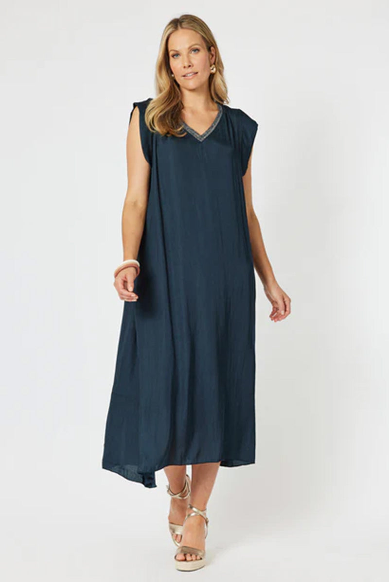 Traveller Luxe V Neck Dress