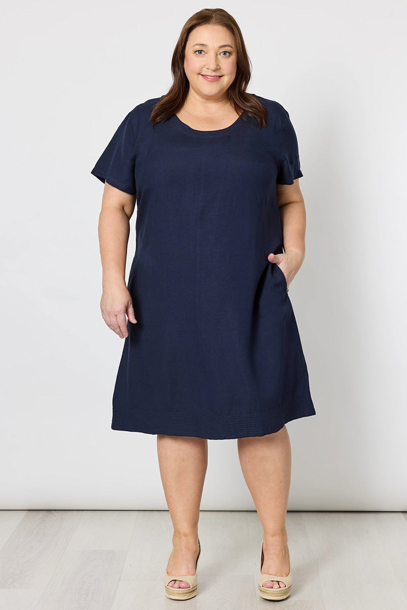 Lino Stitch Dress
