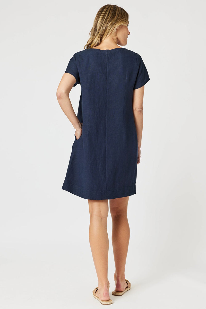 Lino Stitch Dress
