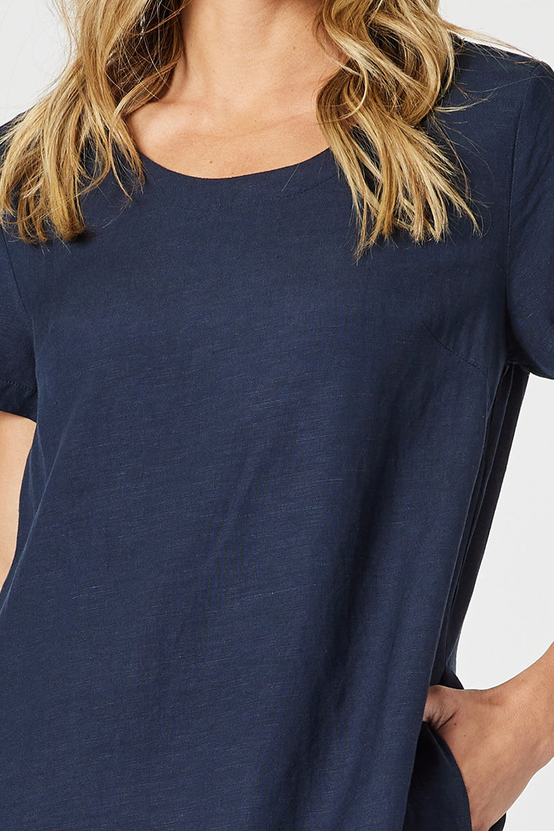Lino Stitch Dress