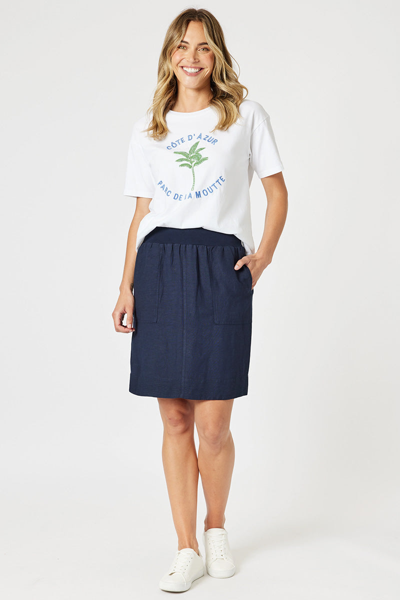 Stitch Hem Skirt