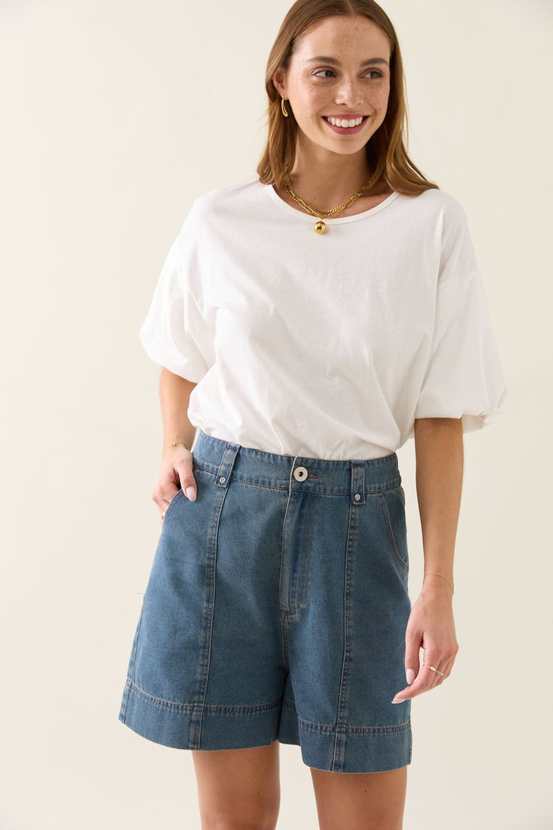 Sofia Denim Short