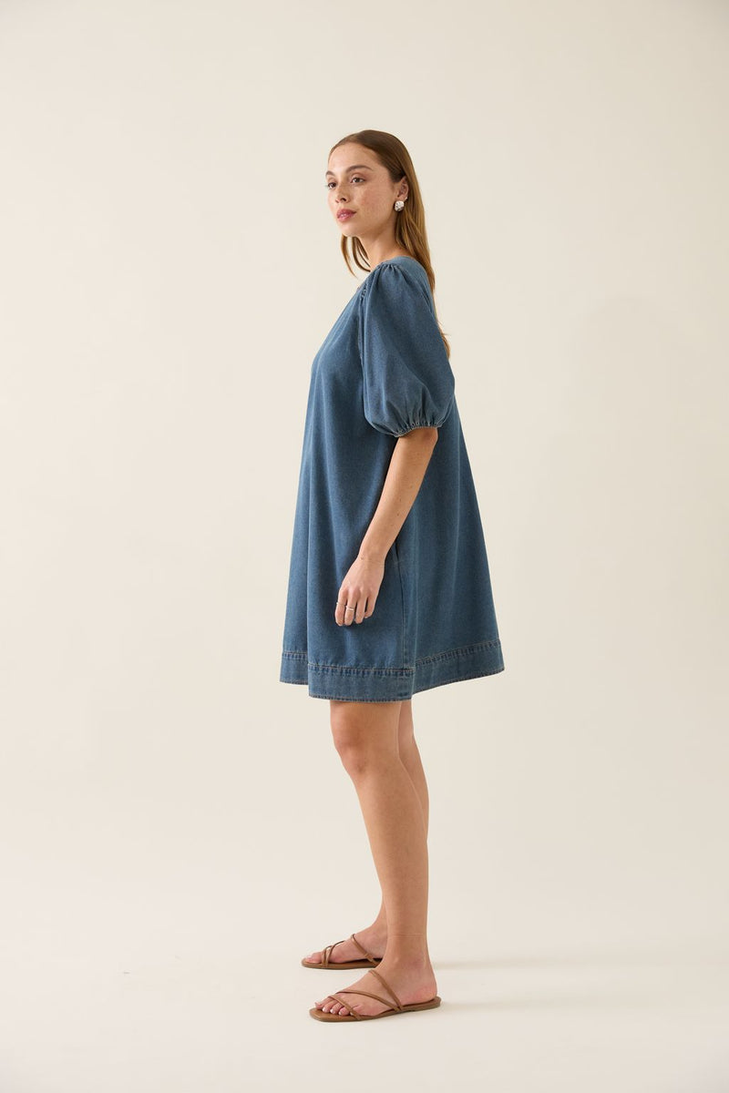 Sophia Denim Dress