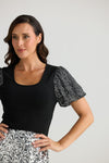 Jadore Puff Sleeve Top