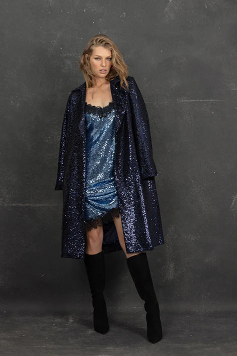 Sequin coat 2025