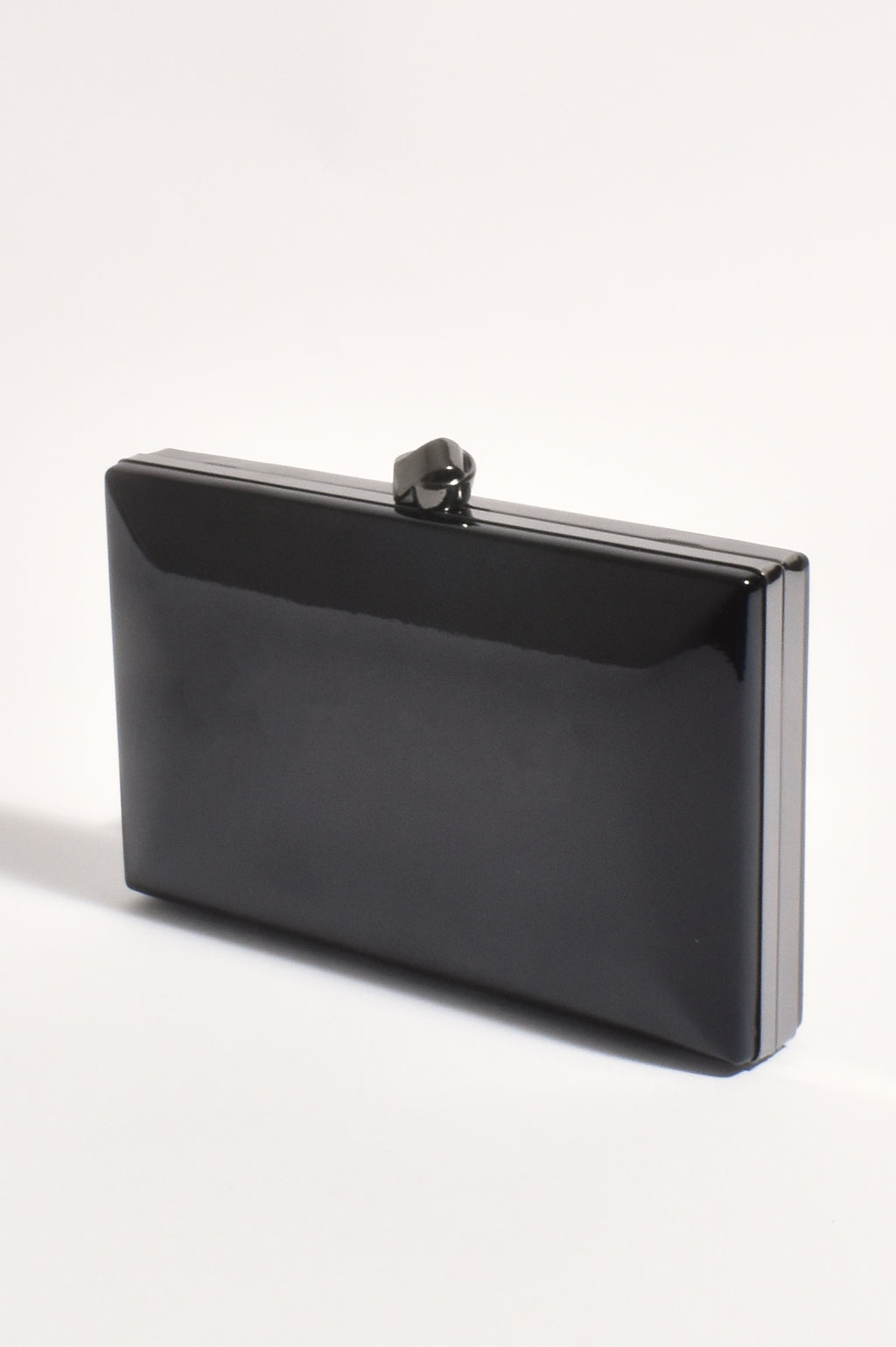 Mira Metallic Stuctured Clutch