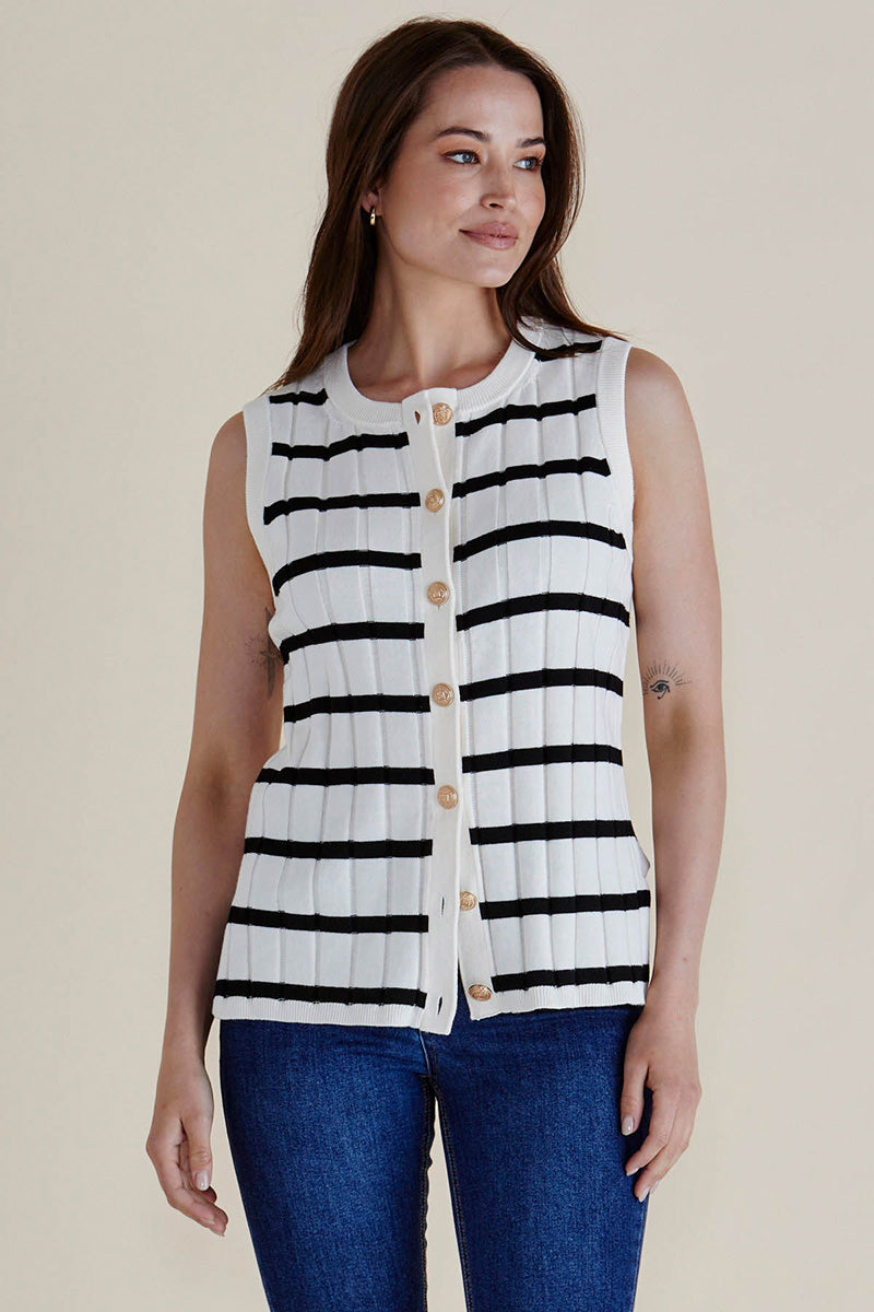 NICOLLETE KNIT VEST