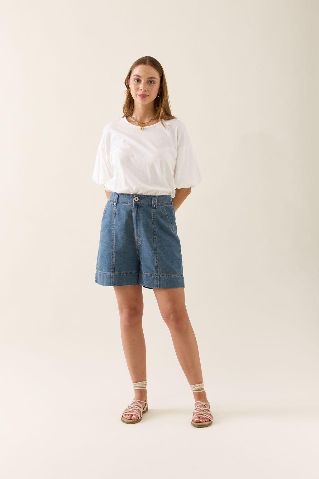 Sofia Denim Short