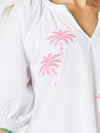 Pina Colada Embroidered Top