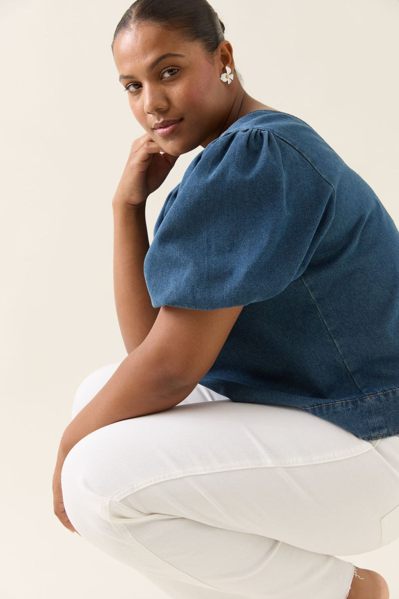 Sophie Denim Top