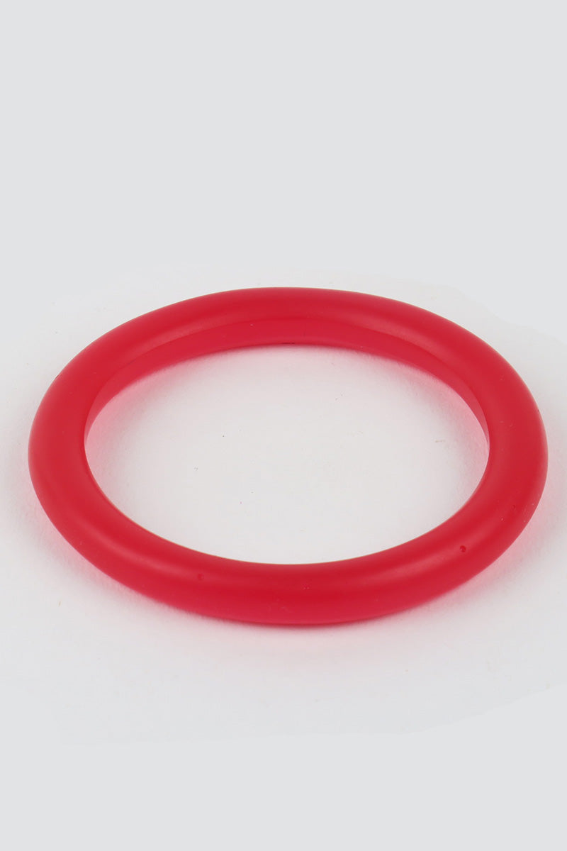 Gemma Bangle Glass Red