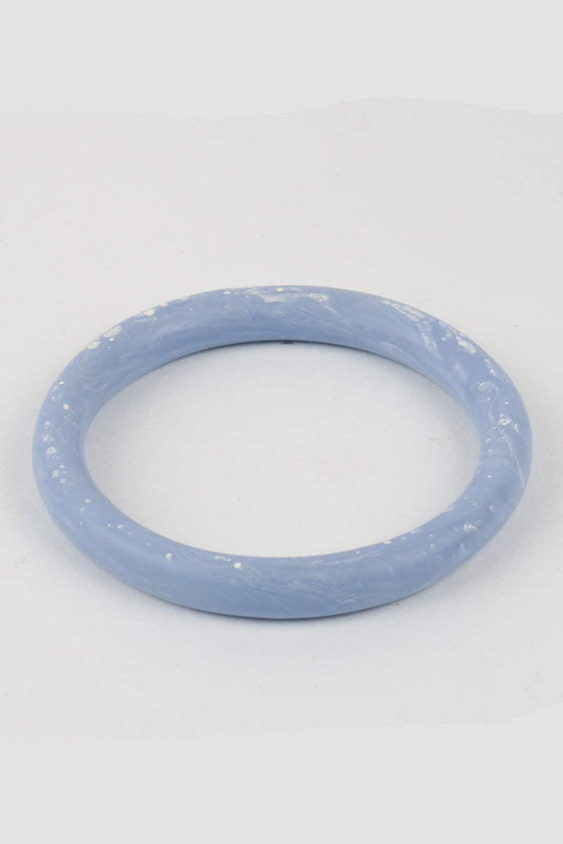 Gemma Bangle Marble baby Blue