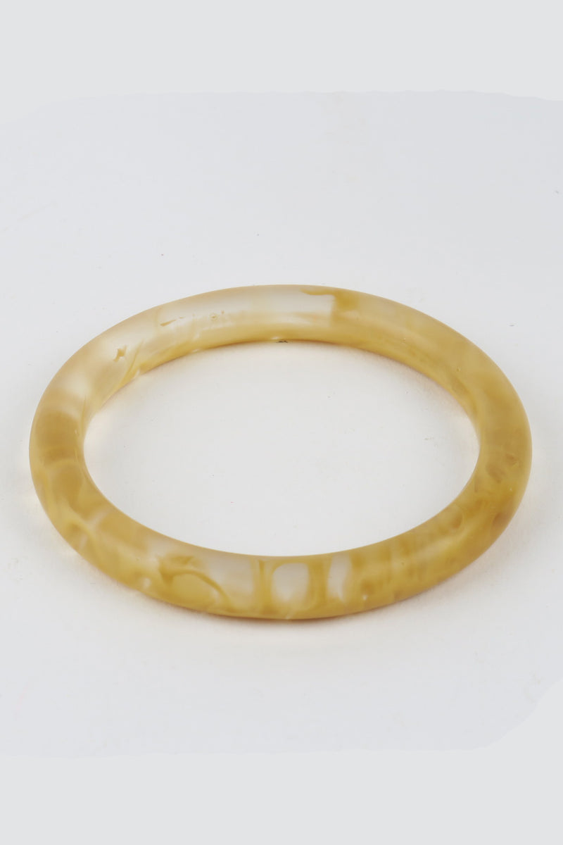 Gemma Bangle Clear Yellow