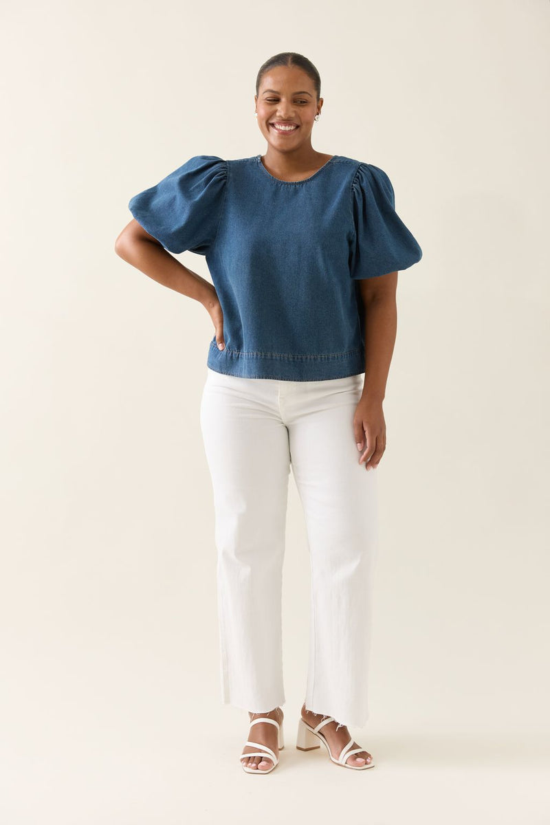 Sophie Denim Top