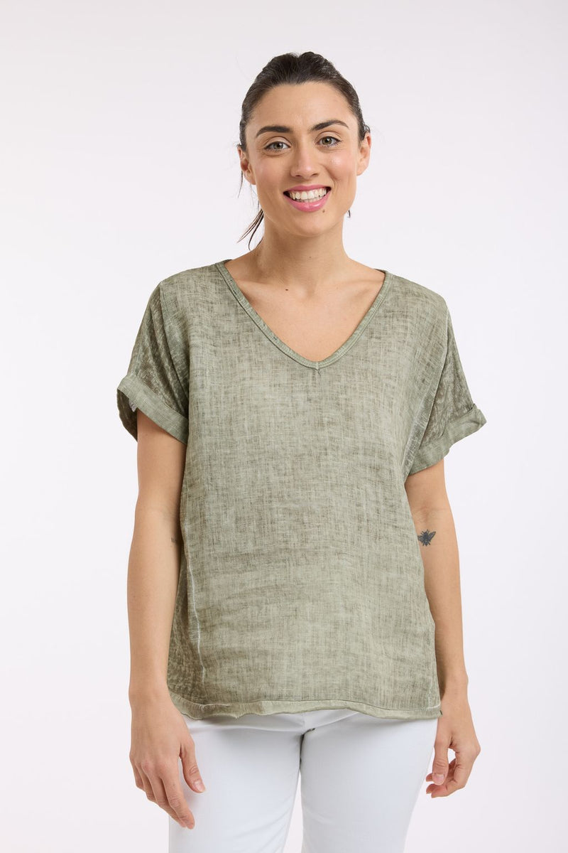 Calypso Short Sleeve Top