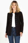 Sammie Collarless Military Jacket