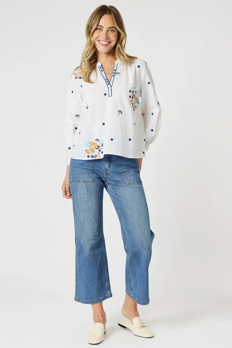 Birdie Embroidered Shirt