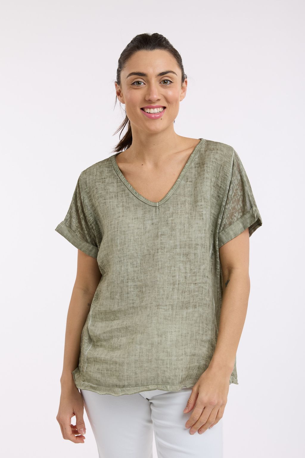 Calypso Short Sleeve Top