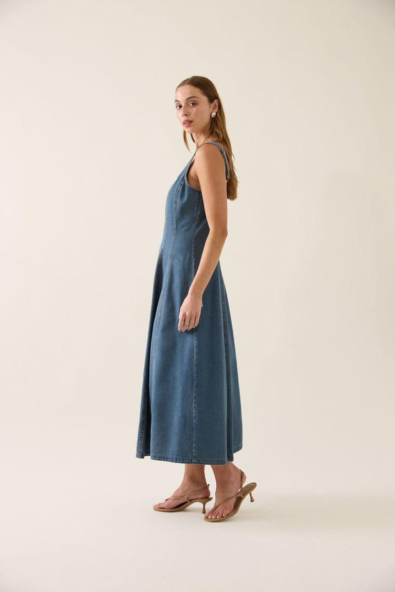 Sophia Denim Tank Dress