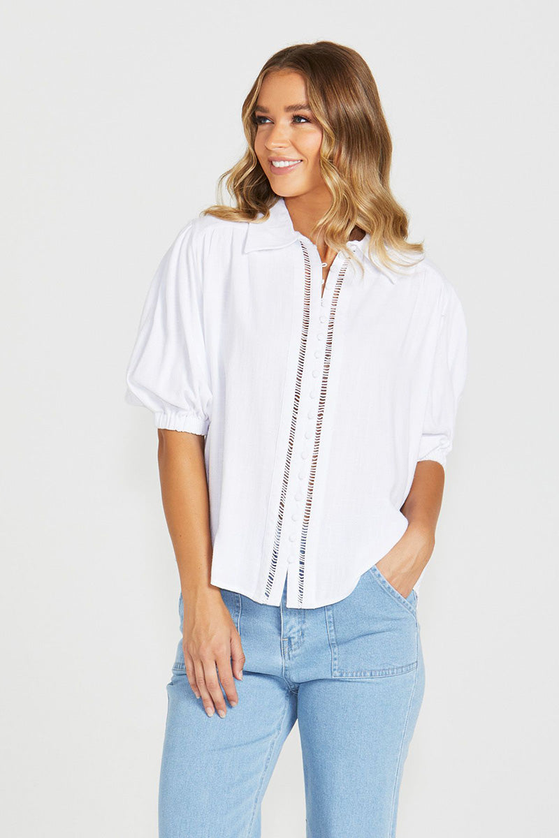 Chapel Short Sleeve Trim Shirt