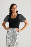 Jadore Puff Sleeve Top