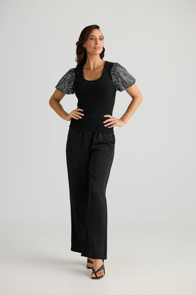 Jadore Puff Sleeve Top