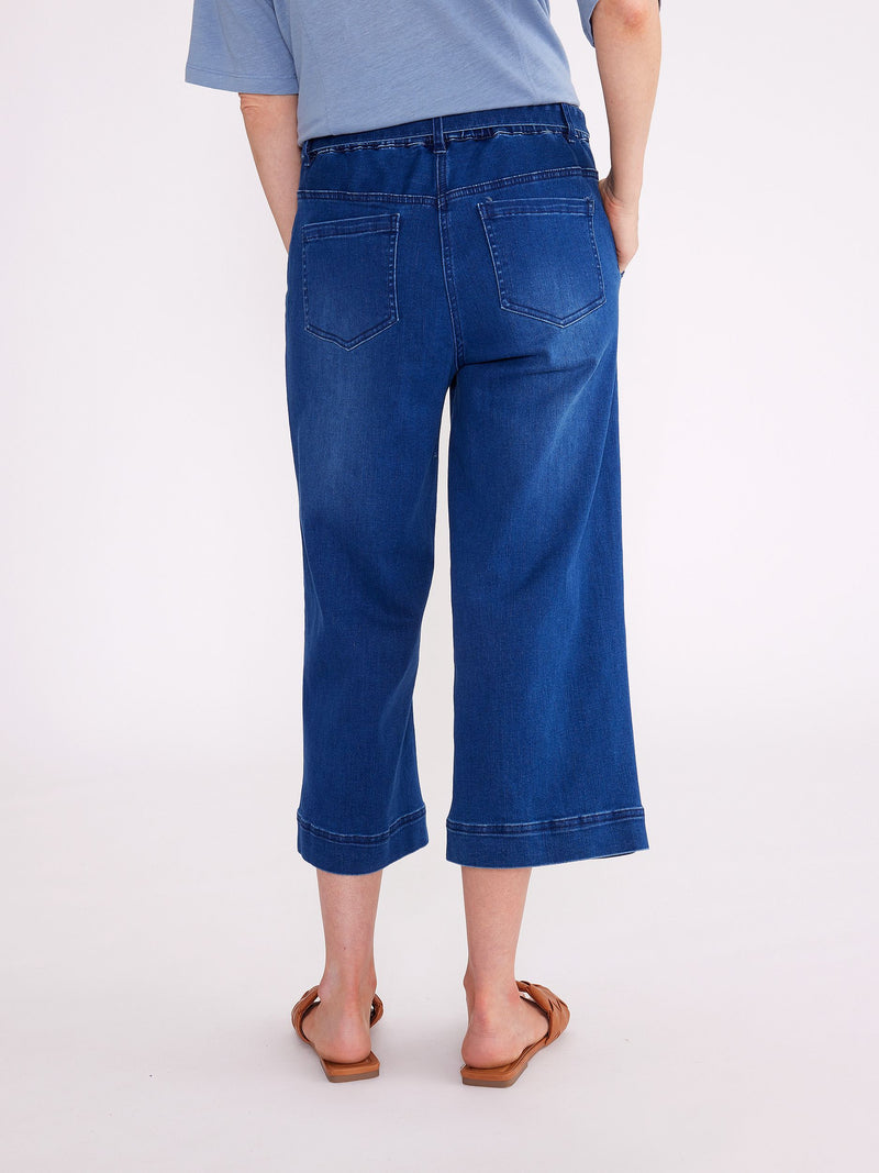 DENIM CULOTTE