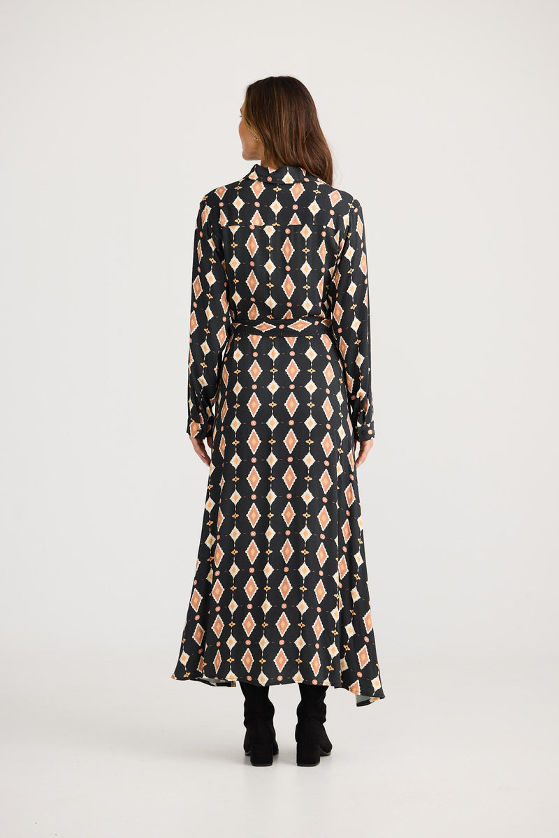 Rossellini Long Sleeve Dress