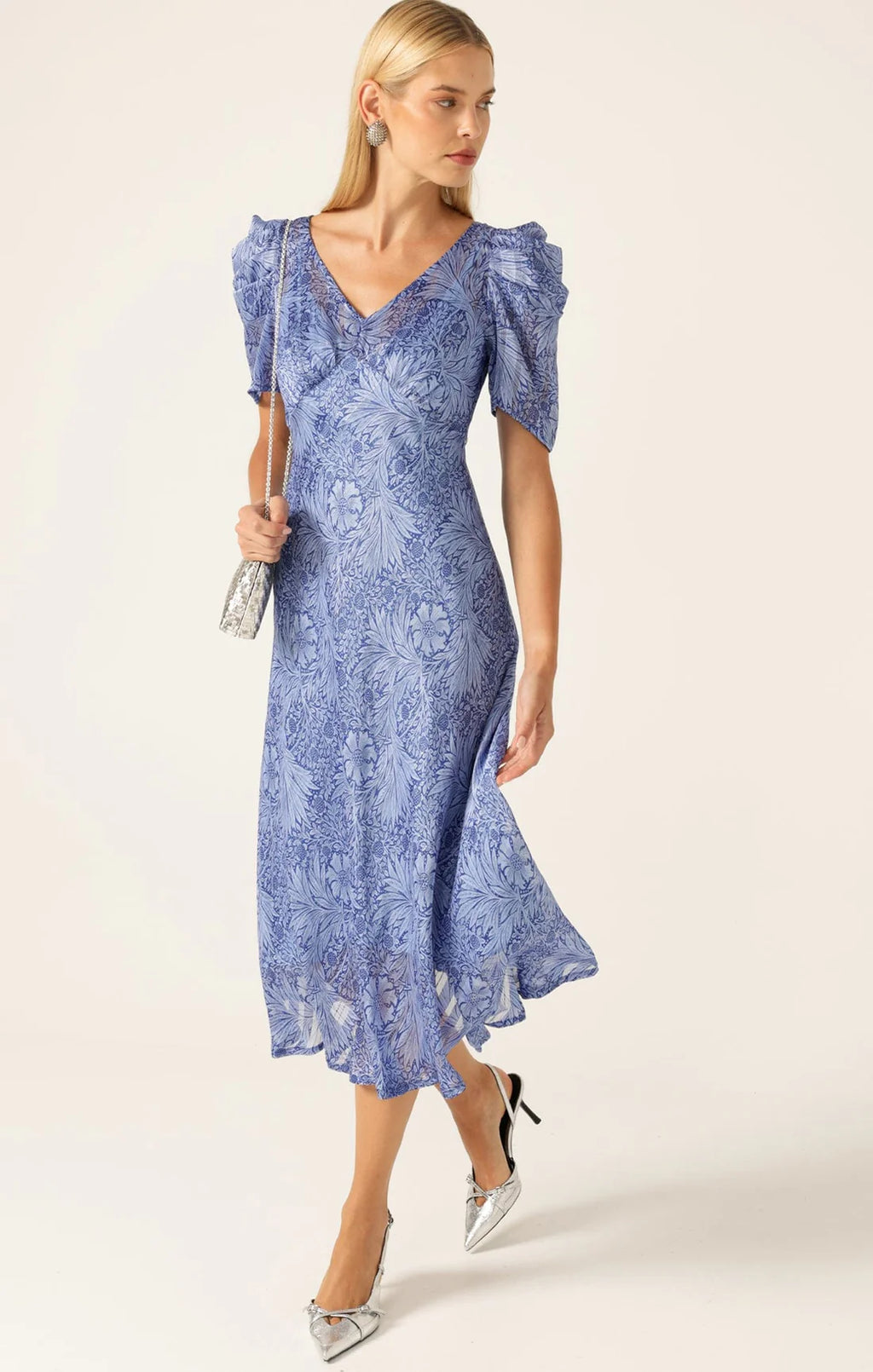 Blue Jay Midi Dress