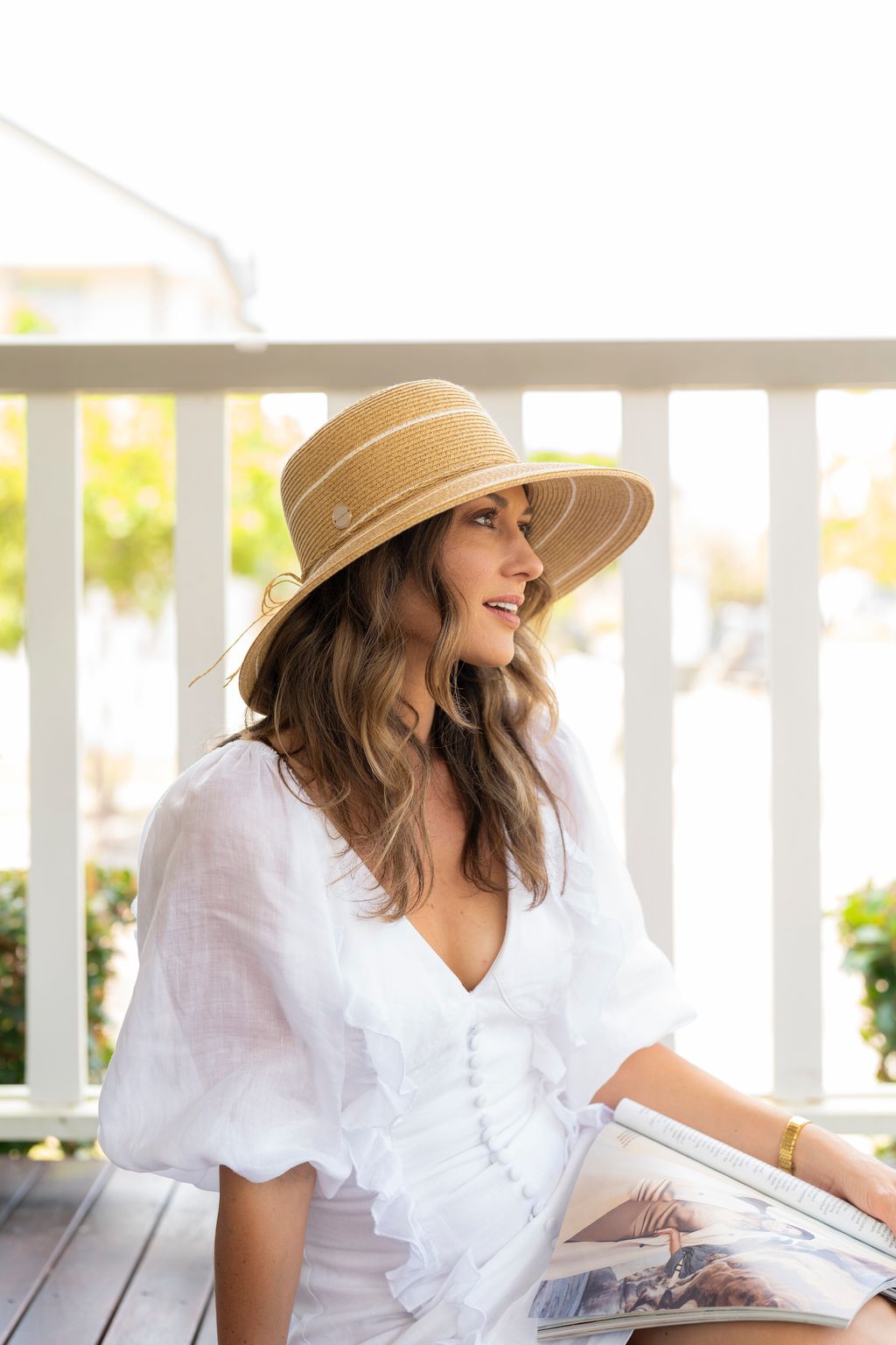 Leona Down Brim Hat