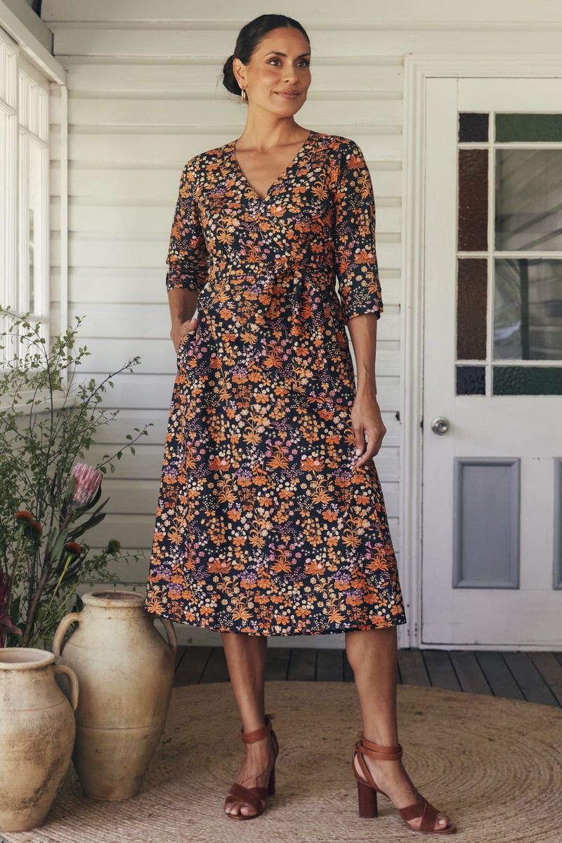 Angelica Wrap Dress