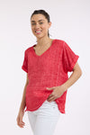 Calypso Short Sleeve Top