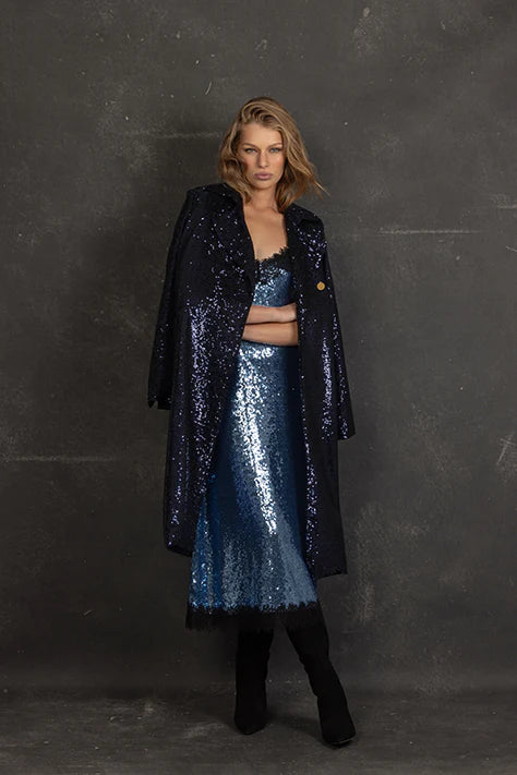 Famous Sequin Coat