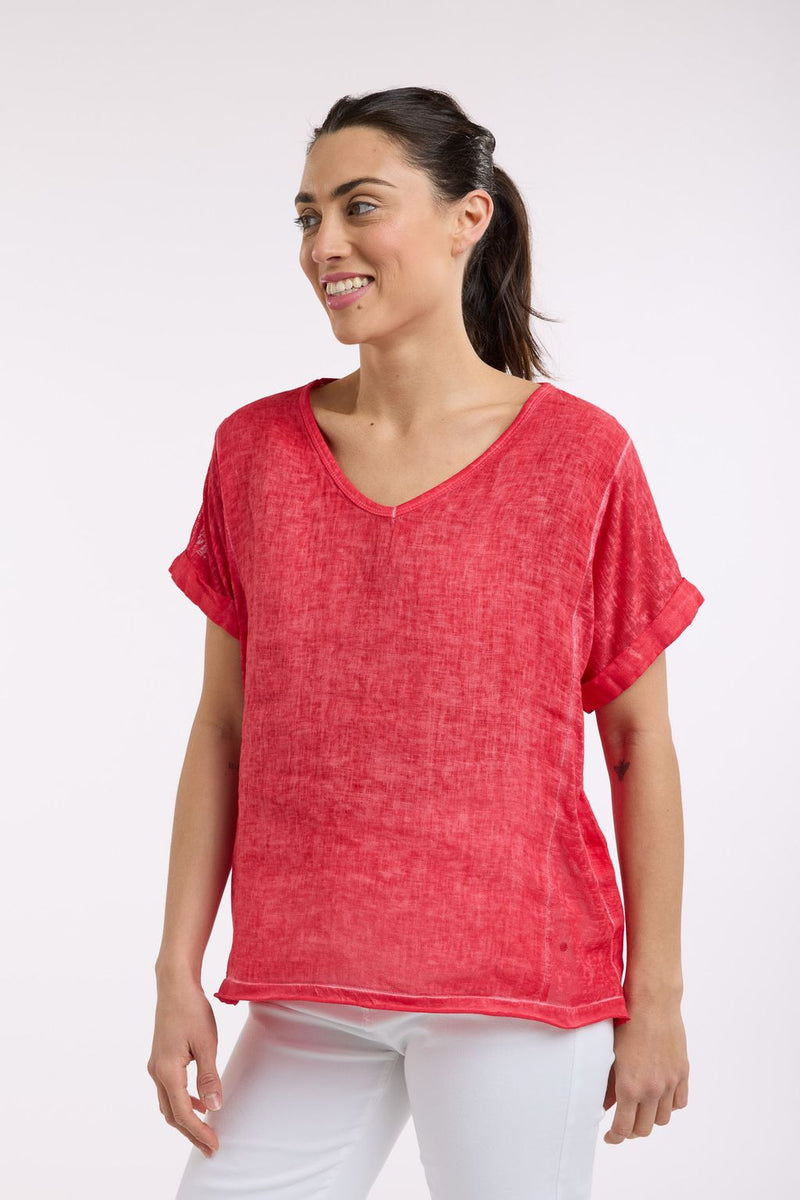 Calypso Short Sleeve Top