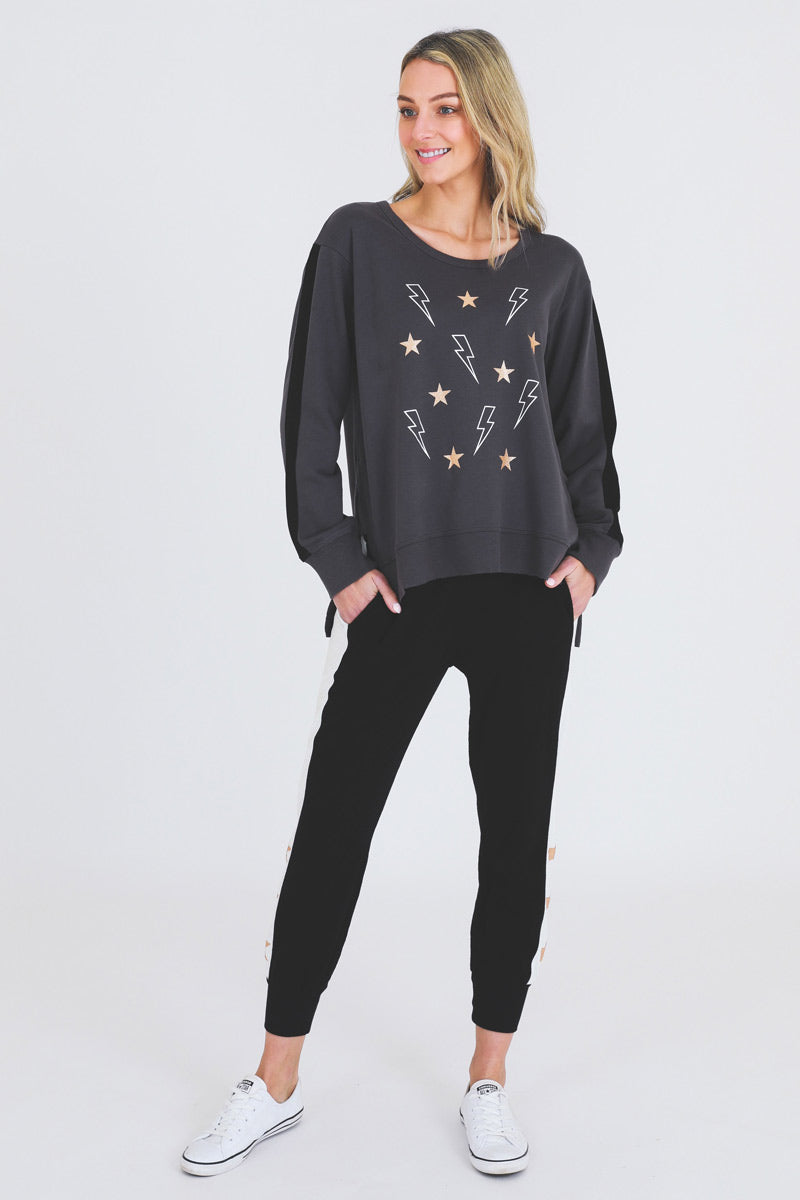Mini Star with Bolts Sweater